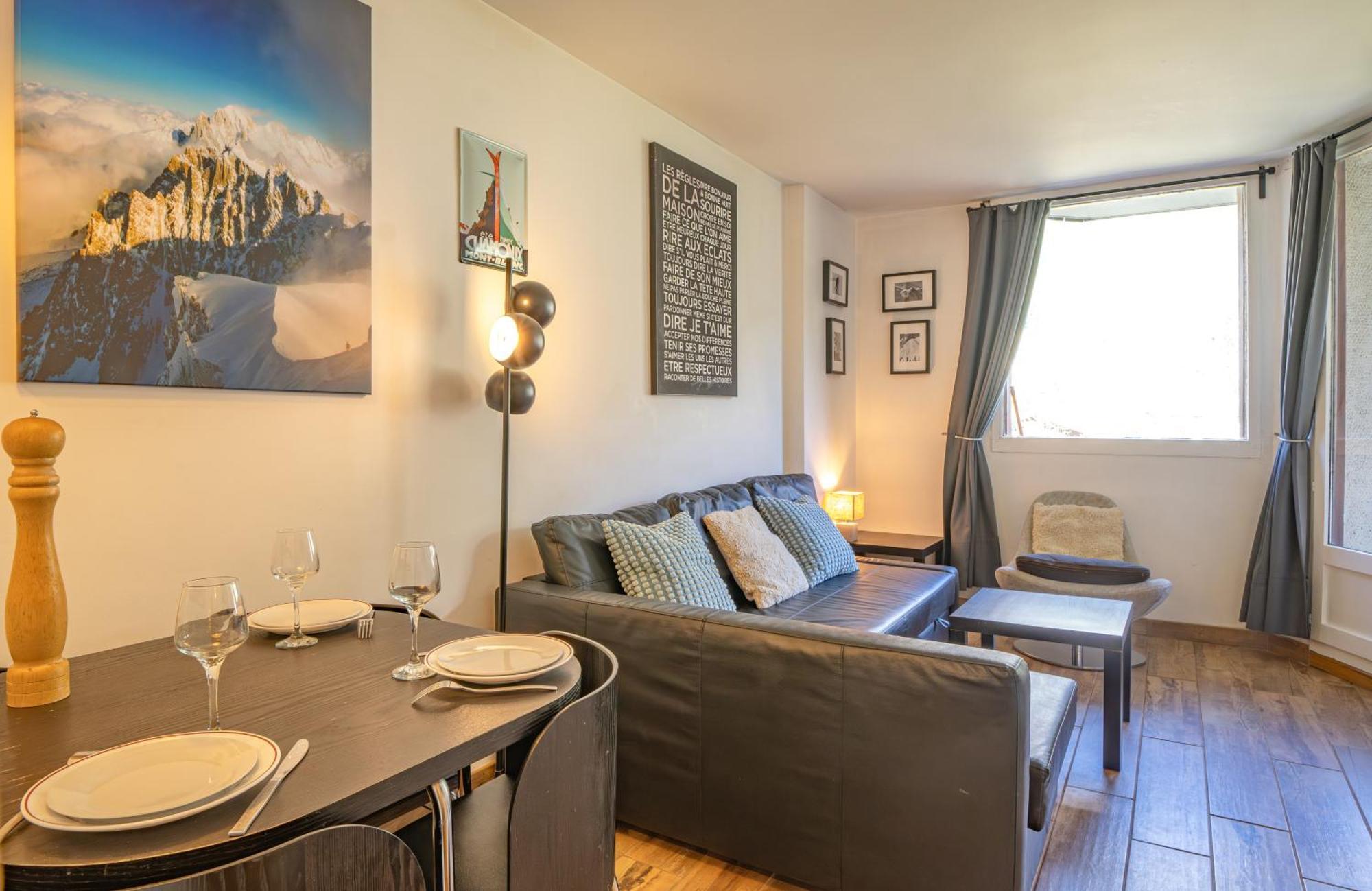 Apartment Grepon 3A - A Central Chamonix Haven Exteriör bild